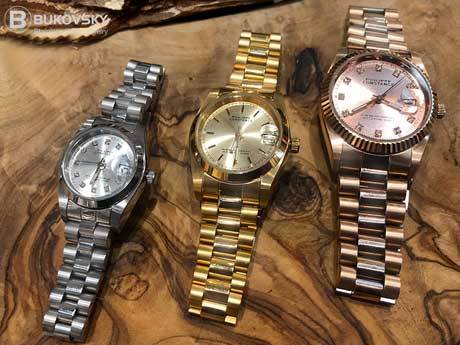 De stalen en stijlvolle Philippe Constance horloges met stalen schakelbanden. Be inspired, get the look.